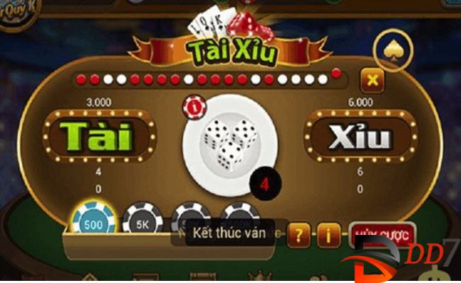 Mẹo chơi game tài xỉu DD7