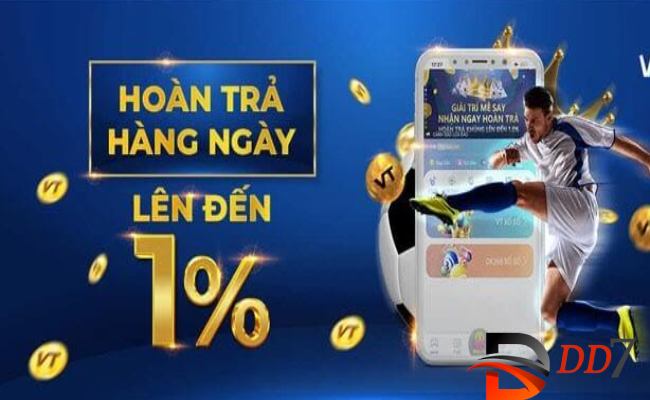 Nạp tiền tài khoản thưởng ngay 1% điểm nạp